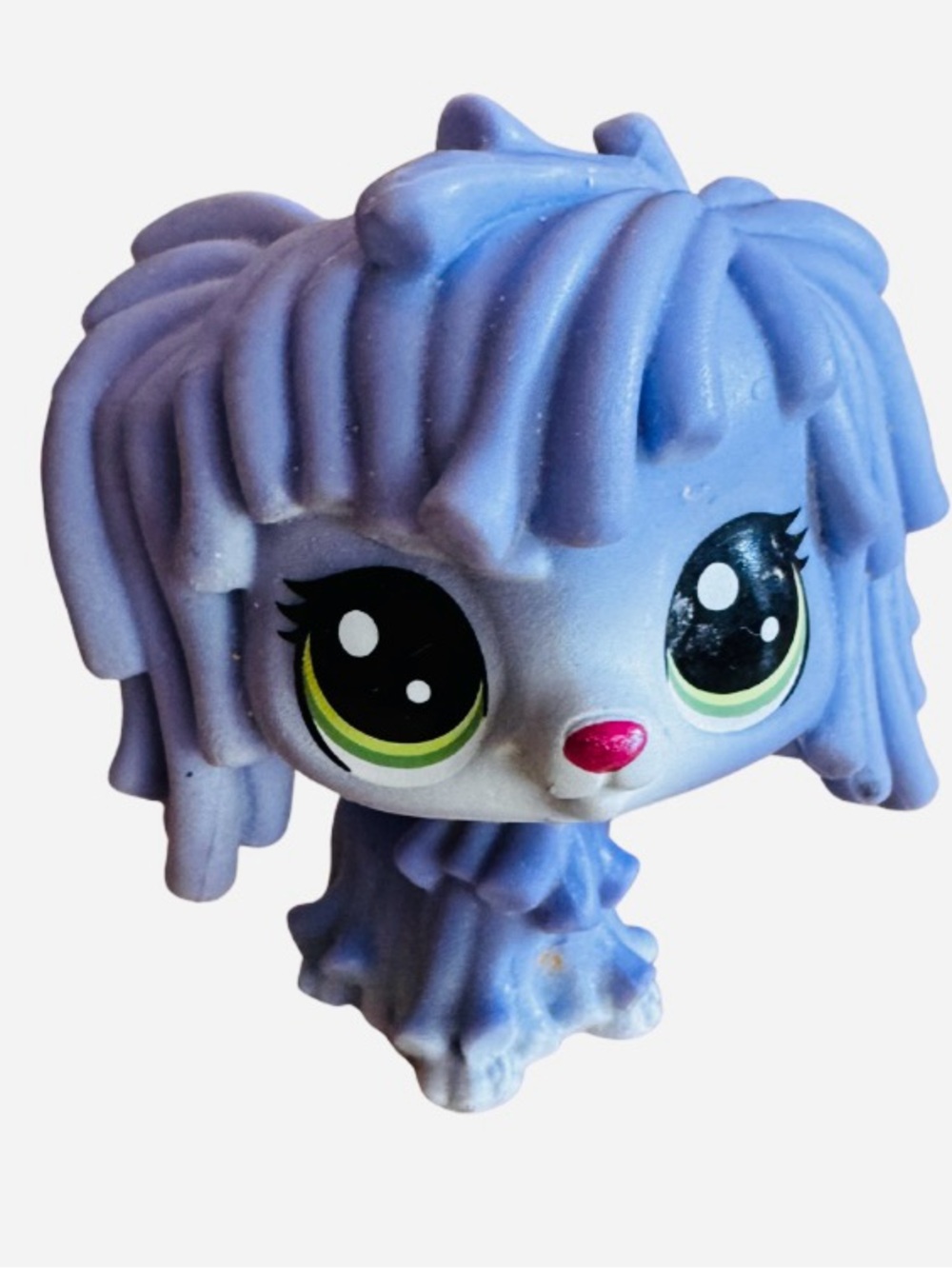Littlest Pet Shop LPS Maddy Mopton Series 1-121 Purple Komondor Dog
